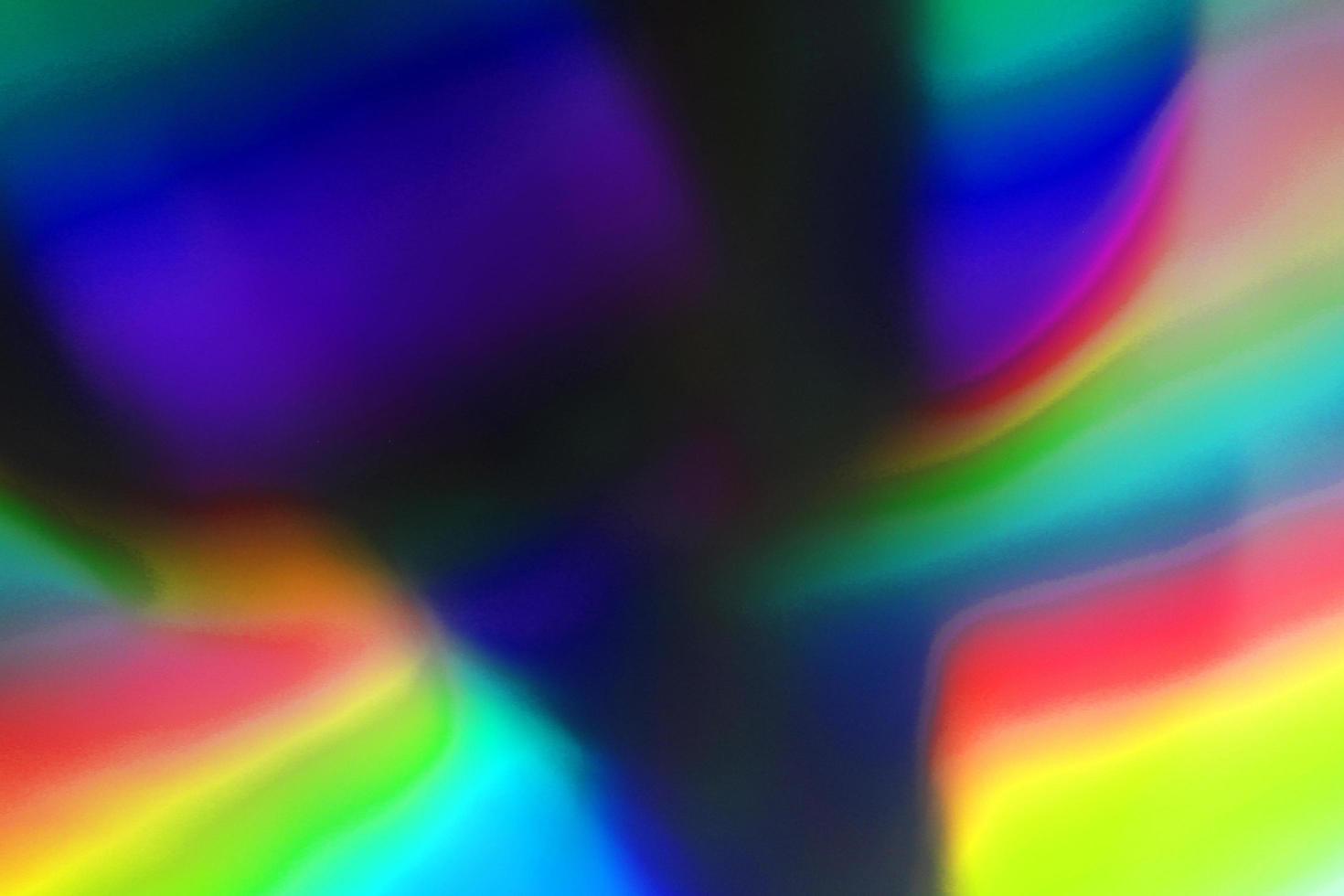 holografische Regenbogen-Gradientenpapier abstrakte Effektoberfläche mit farbiger, zerknitterter Folie. foto
