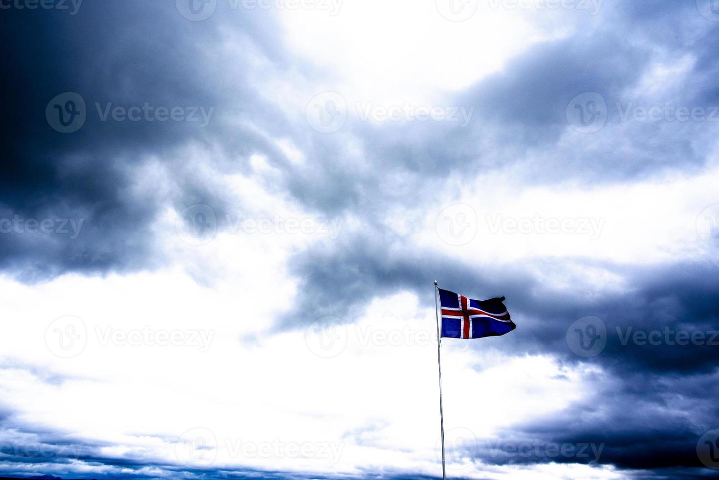 2021 08 14 askja isländische Flagge 1 foto