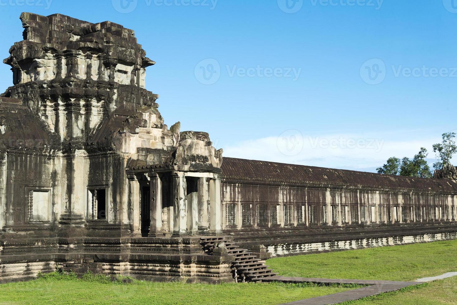 die Ruinen von Angkor Wat. foto