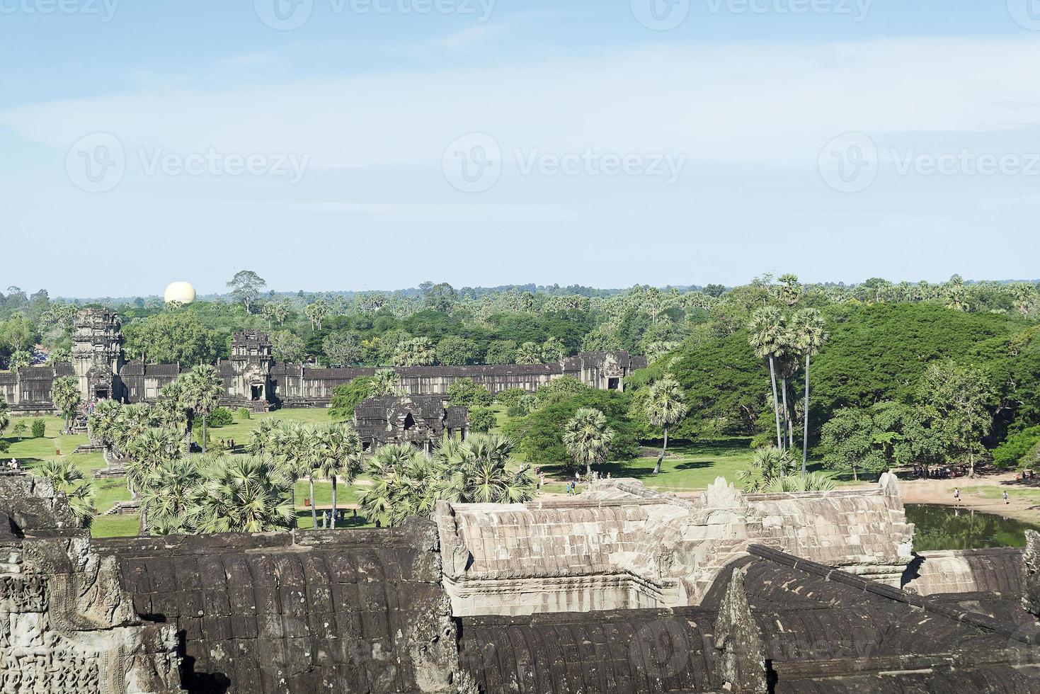 die Ruinen von Angkor Wat. foto