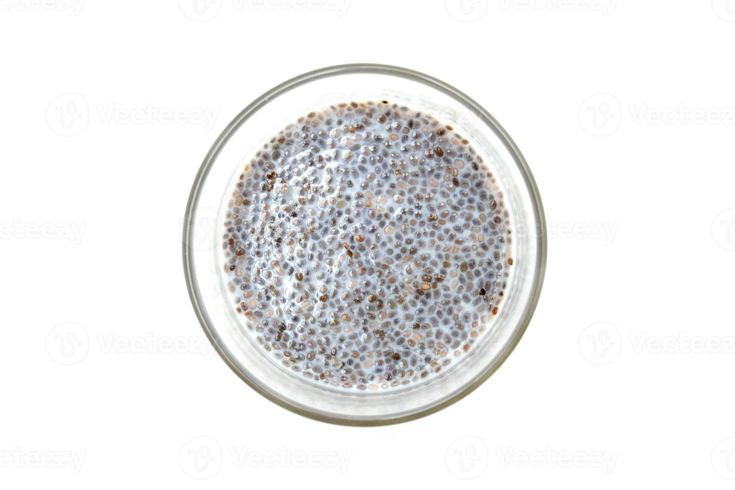 Chia-Pudding-Glas foto