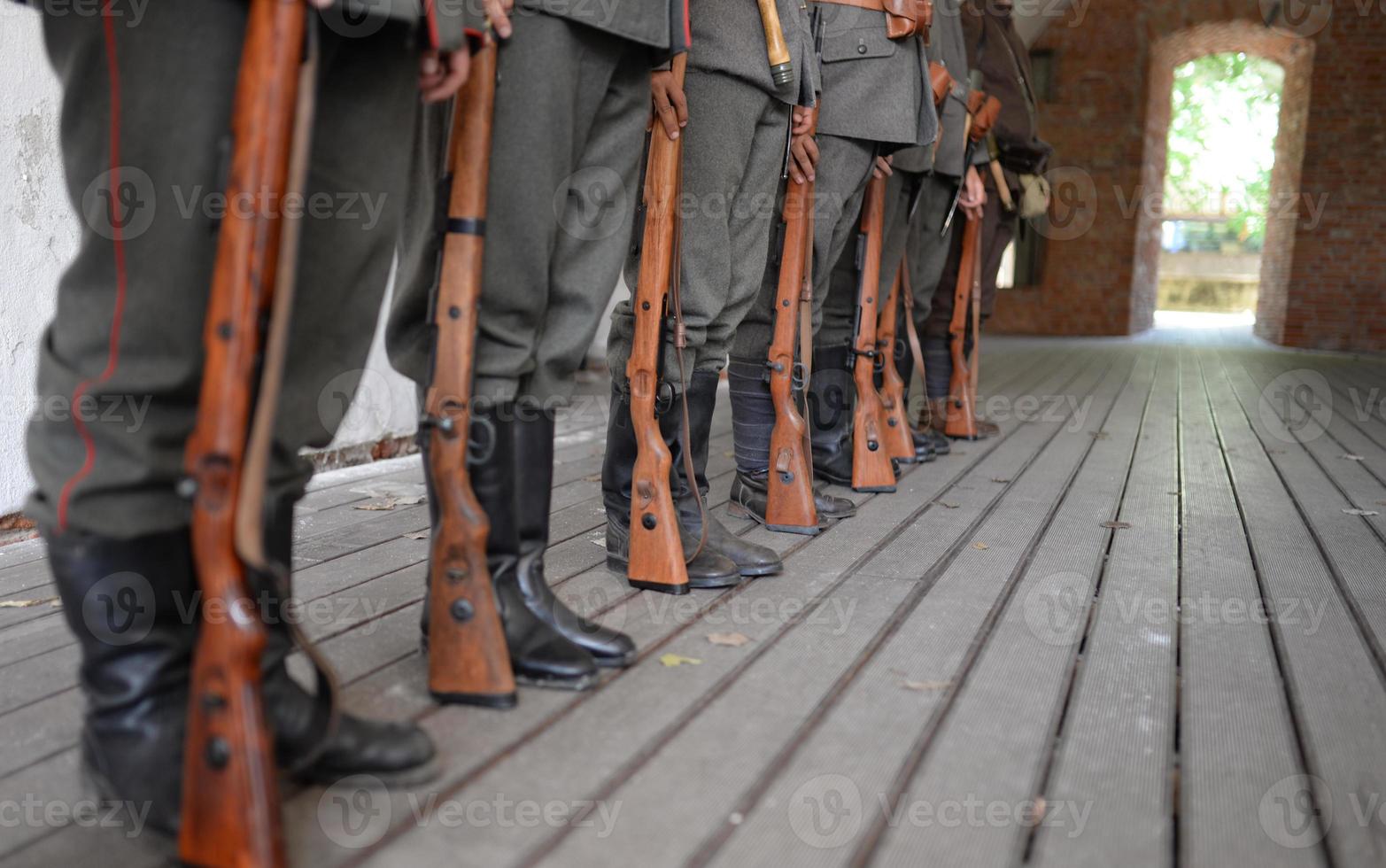 Soldaten des ersten Weltkriegs foto