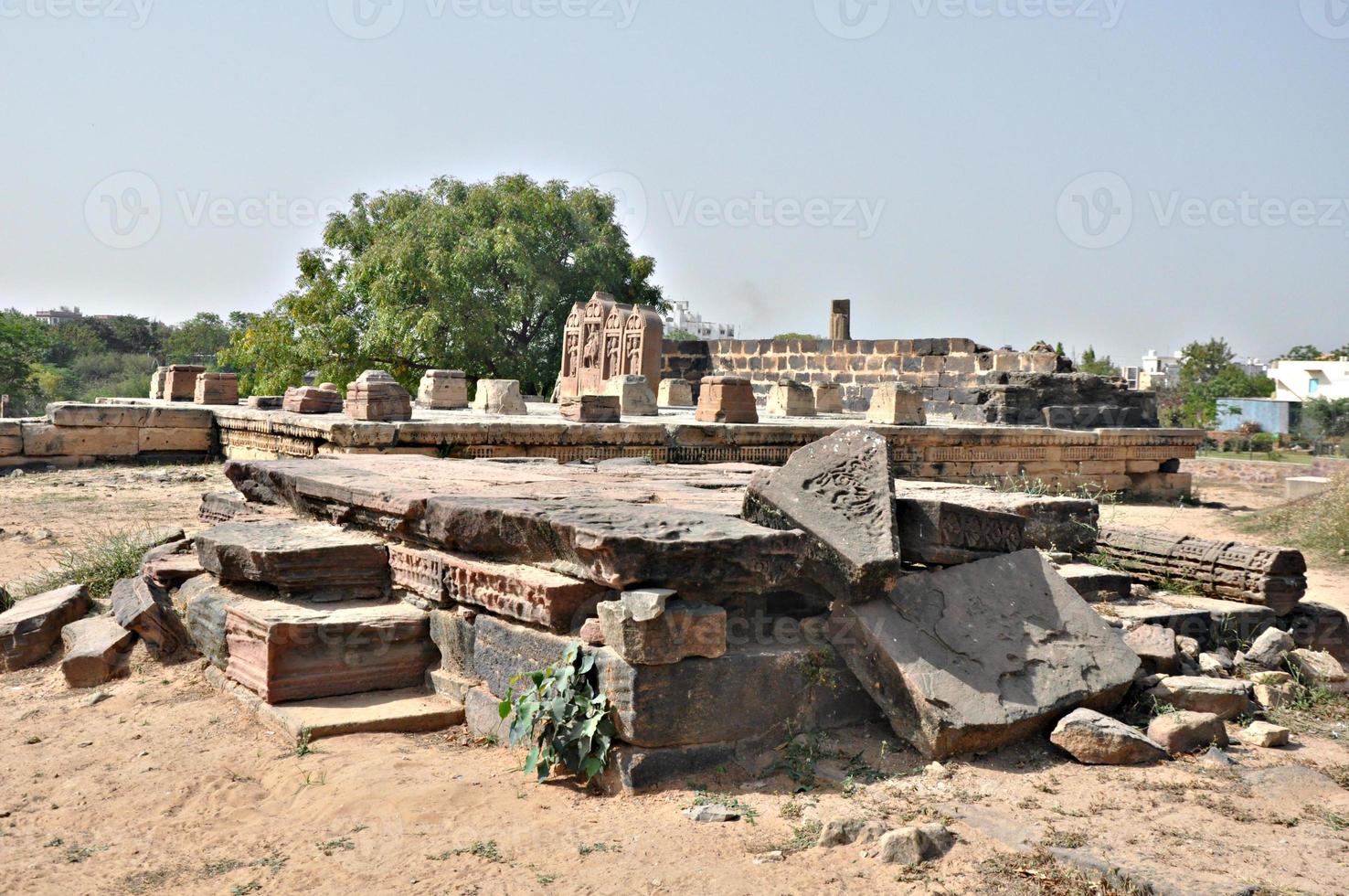 alte indische Architektur. antike antike archäologie von asien indien. foto