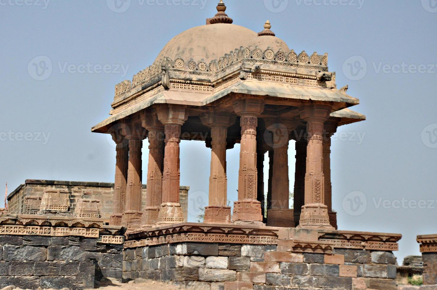 alte indische Architektur. antike antike archäologie von asien indien. foto