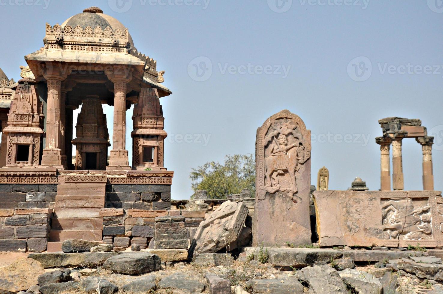 alte indische Architektur. antike antike archäologie von asien indien. foto