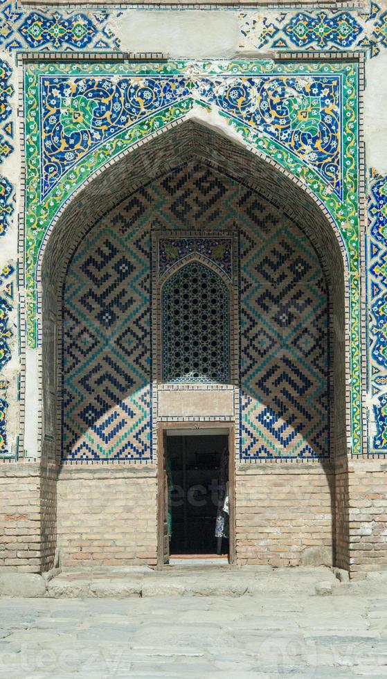 Elemente der antiken Architektur Zentralasiens foto
