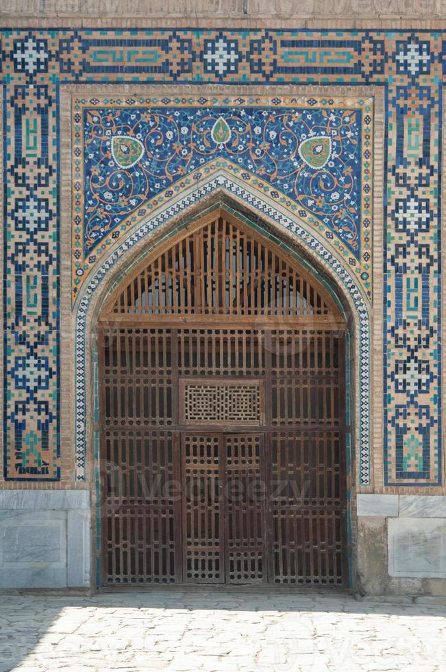Elemente der antiken Architektur Zentralasiens foto