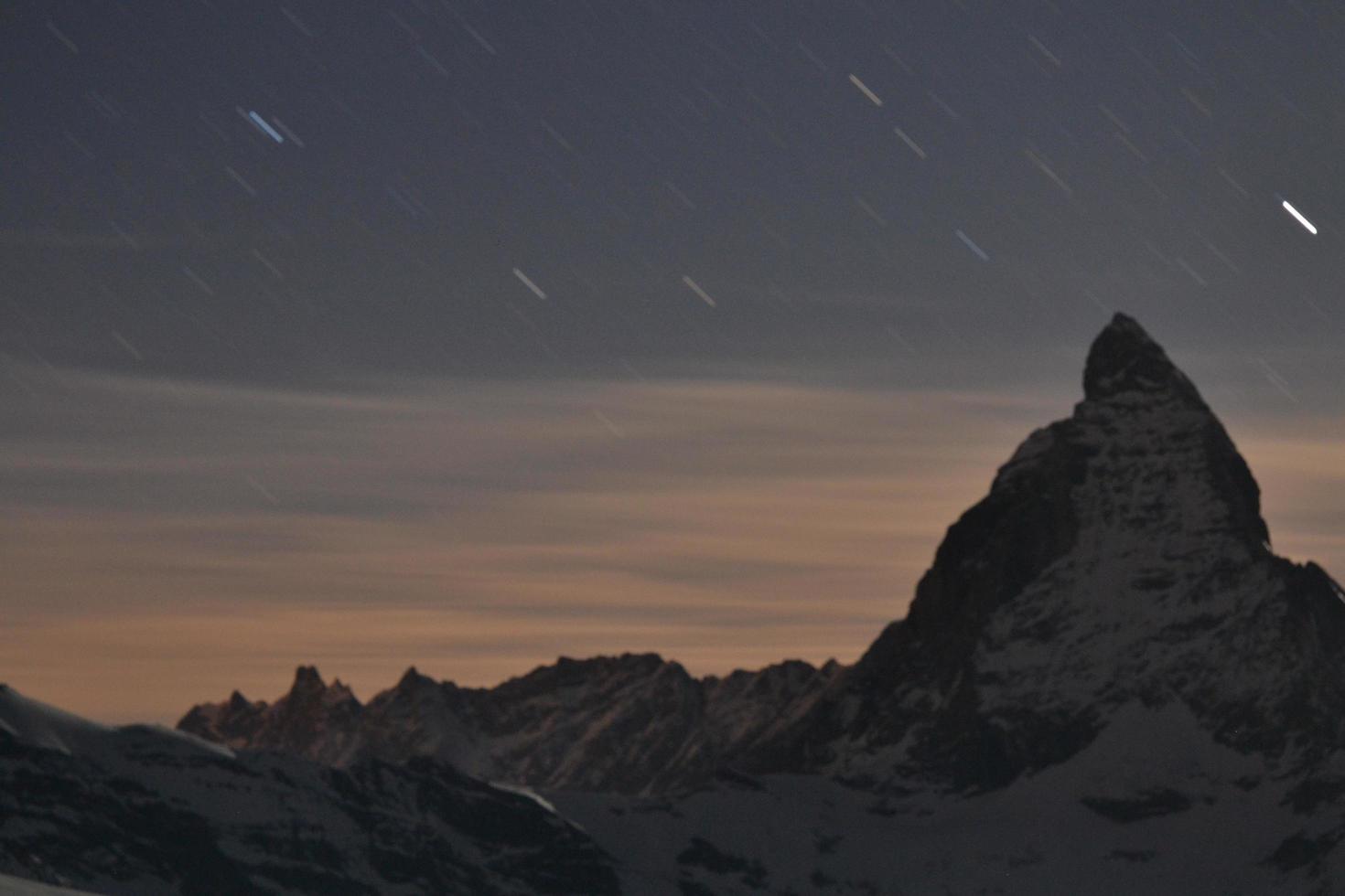 Nacht voller Sterne foto