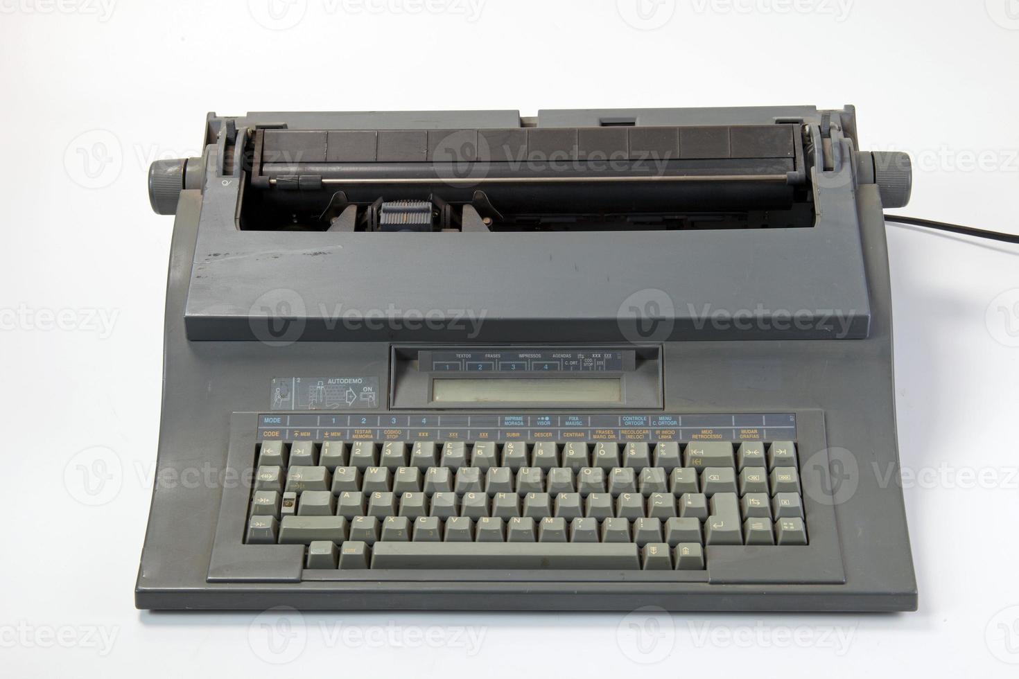 alte schreibmaschine jahrgang foto