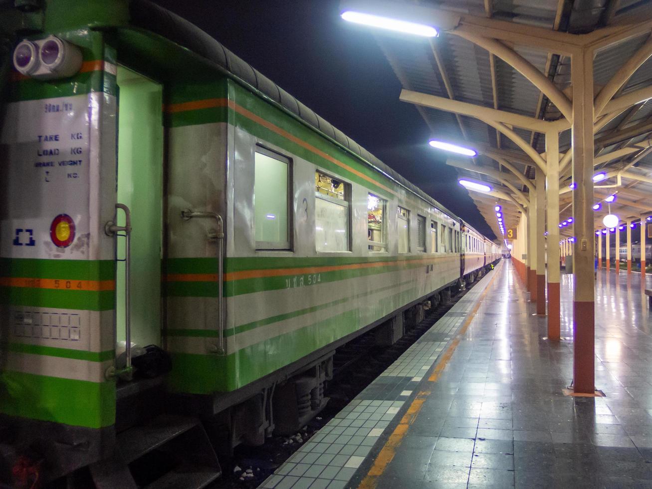 bahnhof chiang mai chiang mai thailand10. januar 2020ist ein bahnhof erster klasse und der hauptbahnhof in der provinz chiang mai. Diese Station befindet sich auf der Ostseite des Ping-Flusses. foto