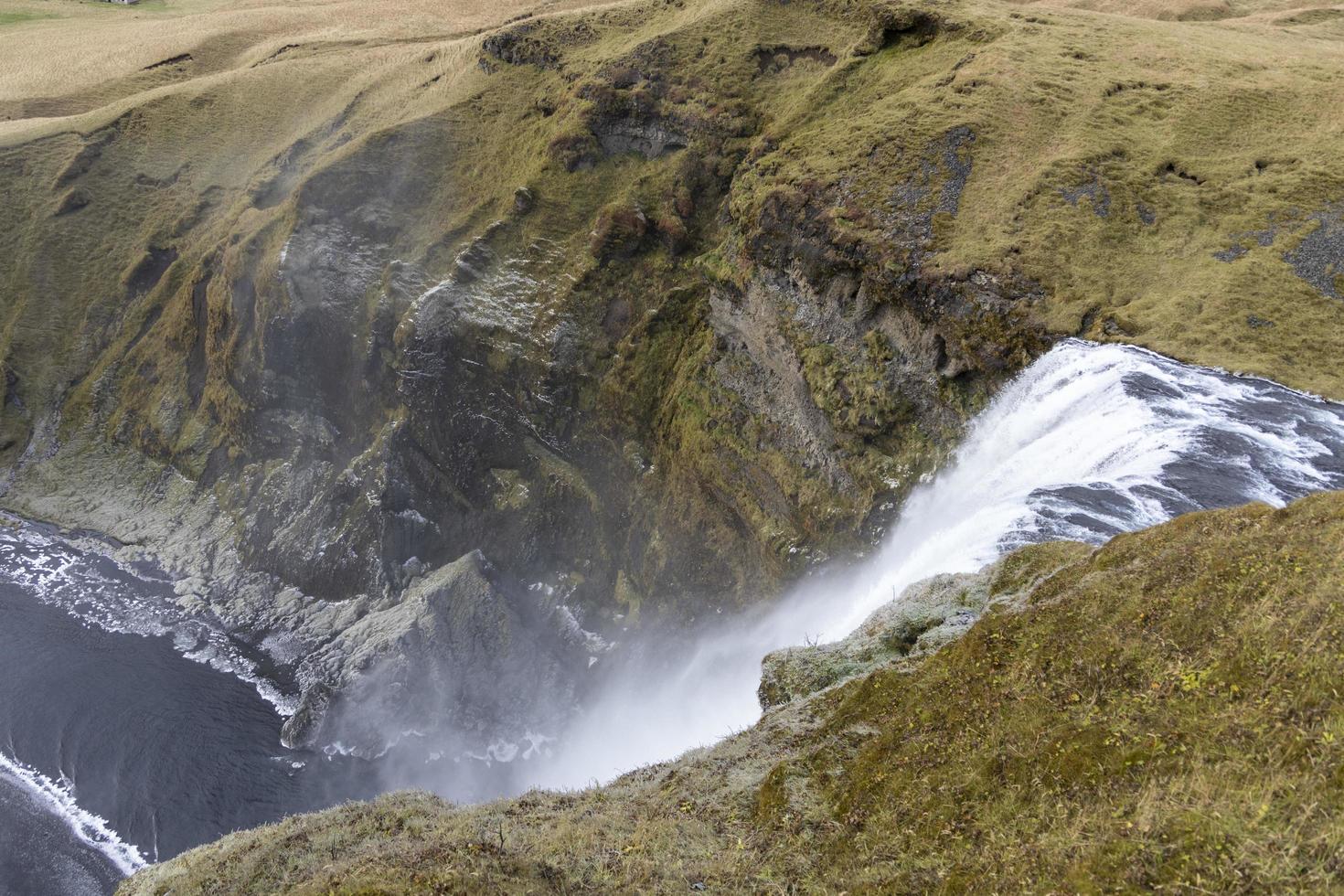 Skogafoss in Südisland foto