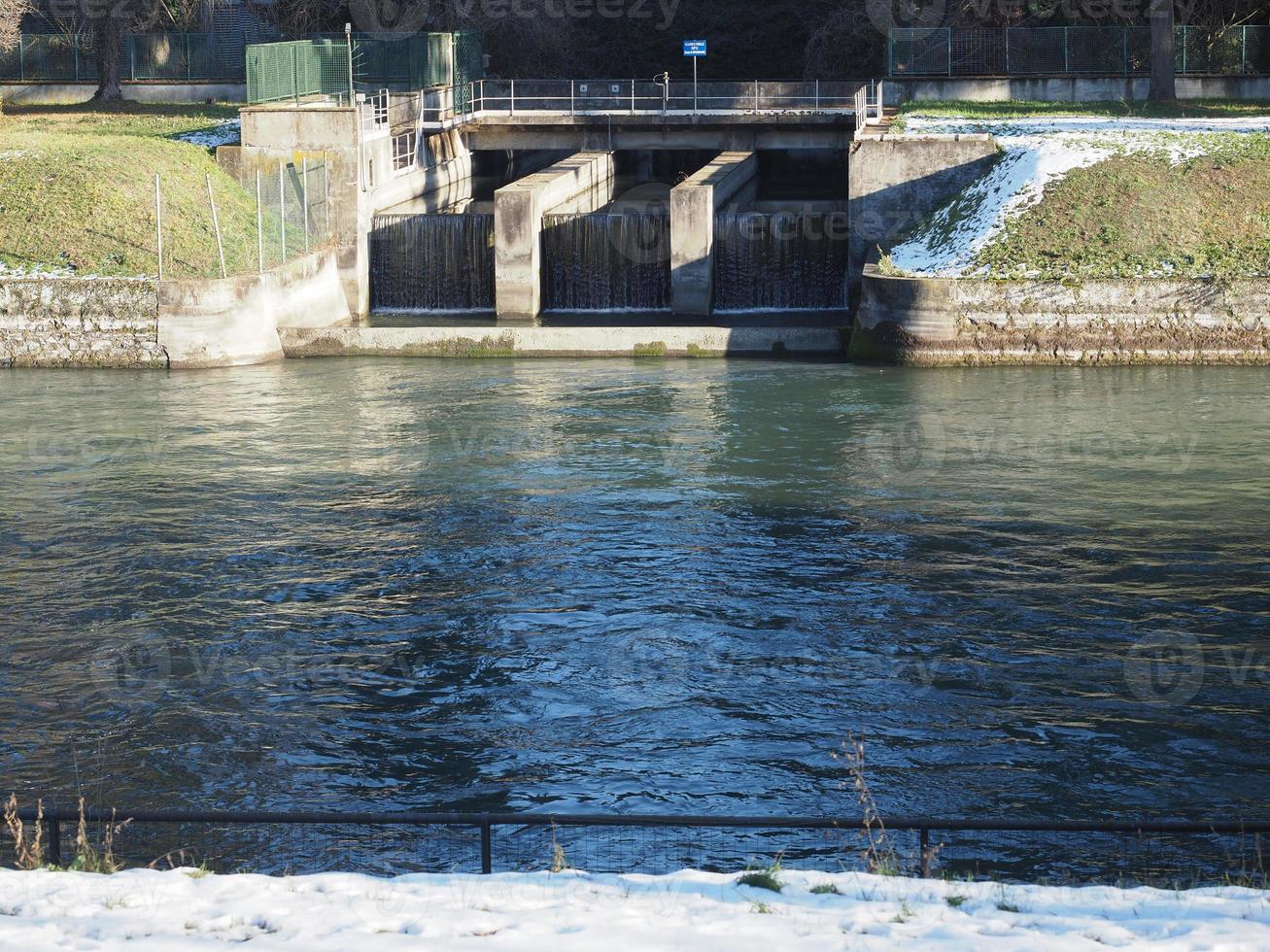 thermoelektrisches kraftwerk in chivasso foto