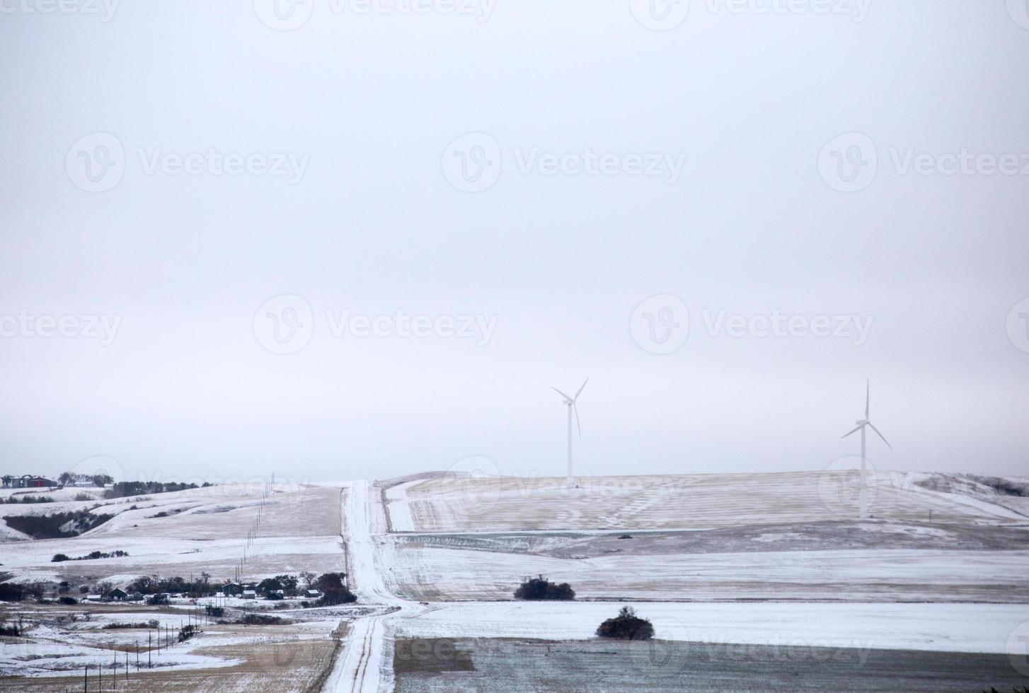 Windpark Saskatchewan foto