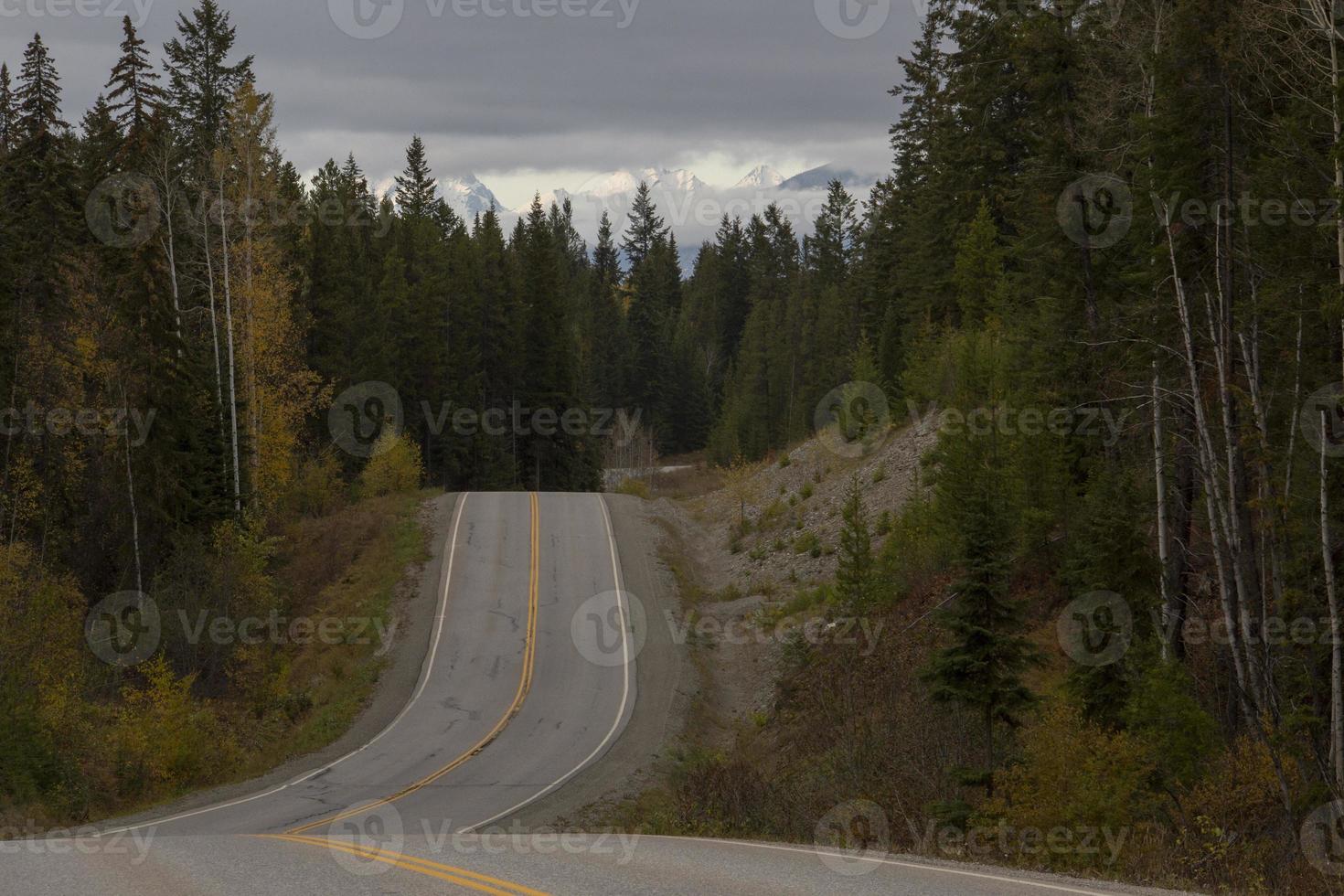 Rocky Mountains Winter Herbst foto