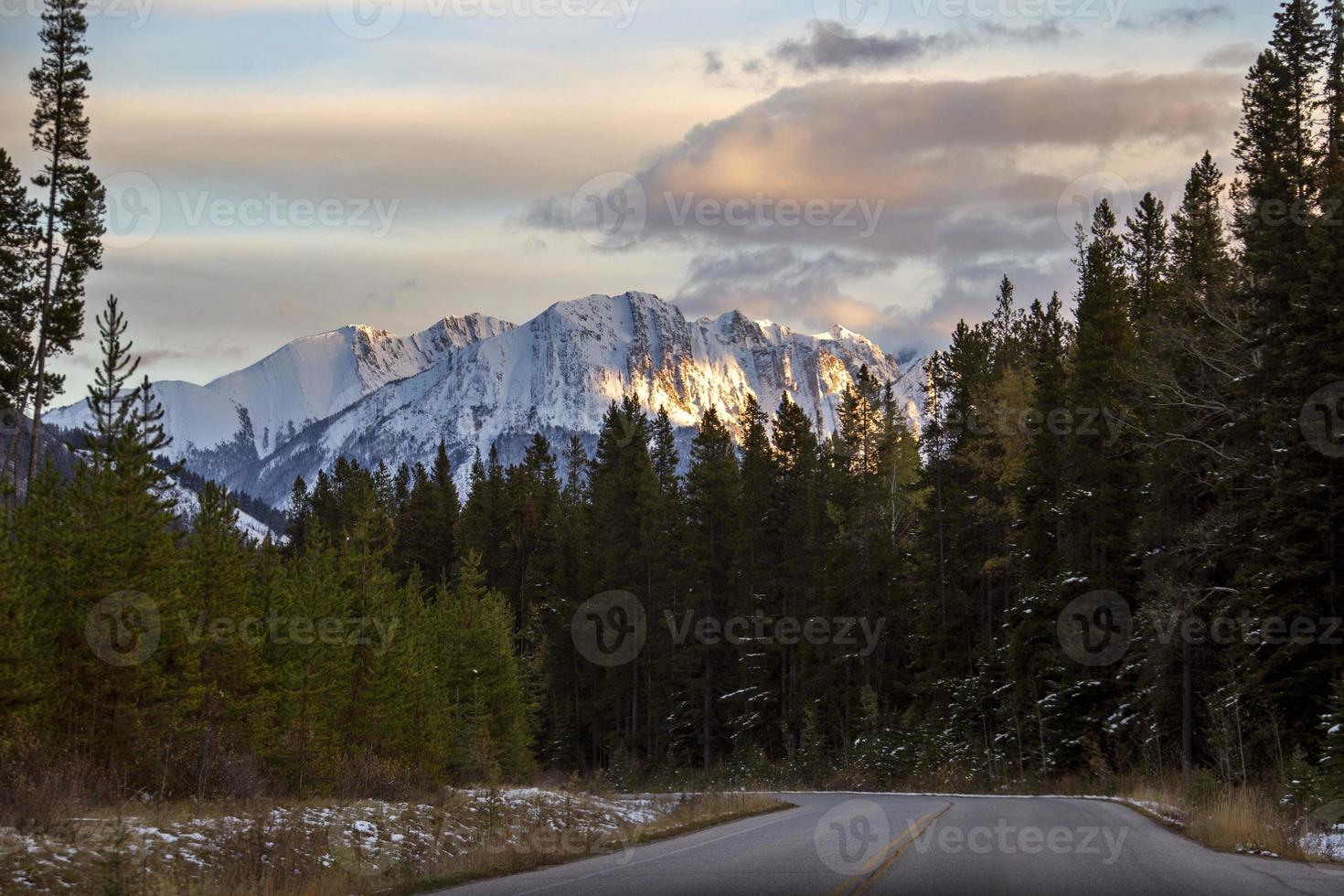 Rocky Mountains Winter Herbst foto