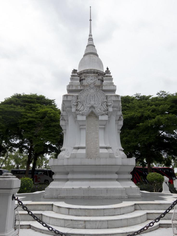 World War I Volunteer Monument Bangkok 10. August 2018 das Denkmal der thailändischen Soldaten, die im ersten Weltkrieg und den Alliierten gekämpft und gewonnen haben. am 10. August 2018 in Thailand. foto