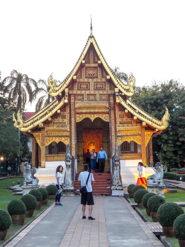 chiang mai thailand15 november 2016wat phra singh in chiang mai. foto