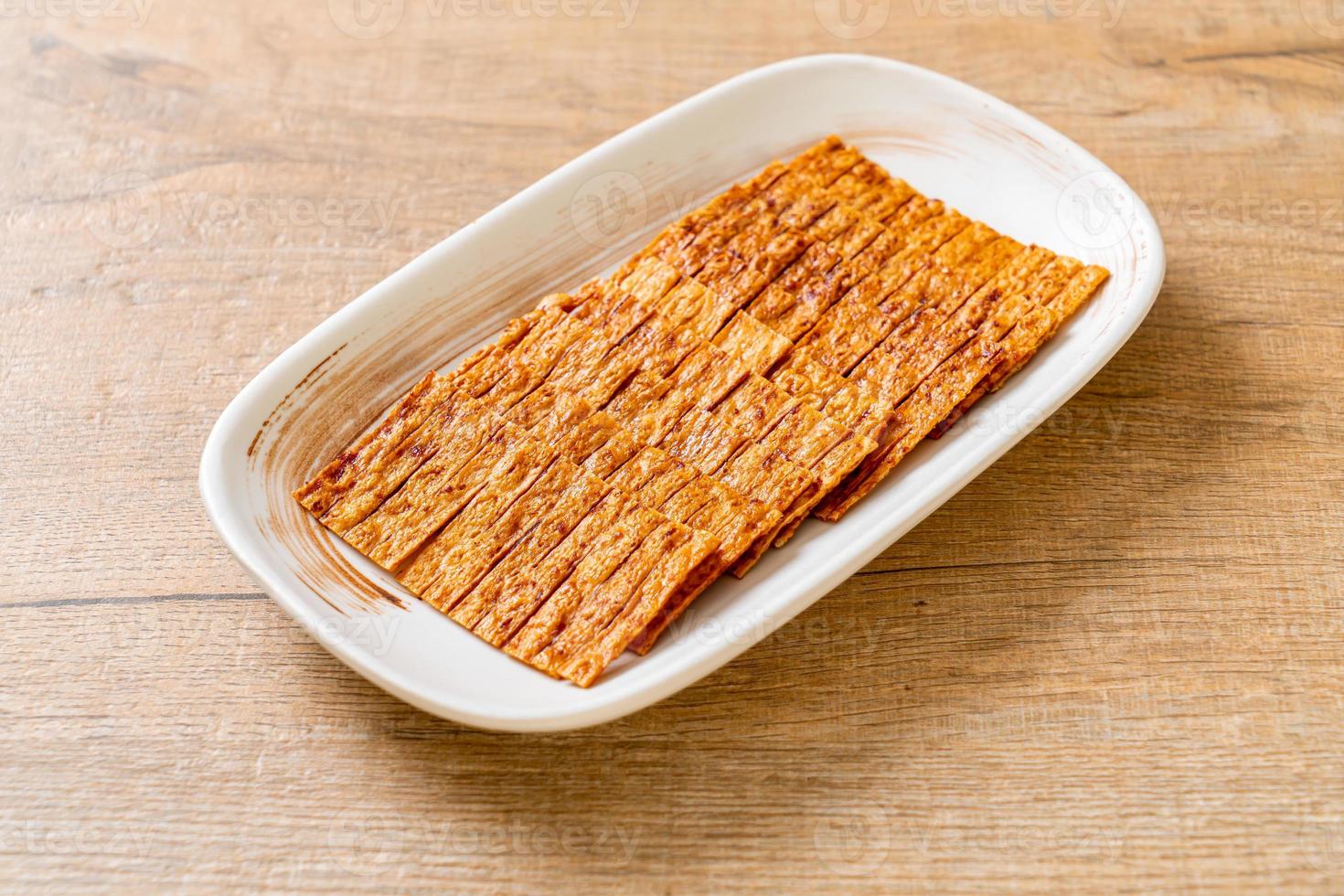 Tintenfisch-Meeresfrüchte-Snack foto