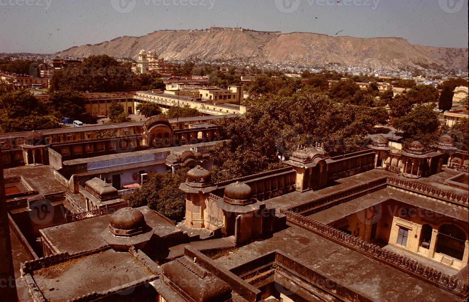 Draufsicht auf den Stadtpalast, Jaipur foto