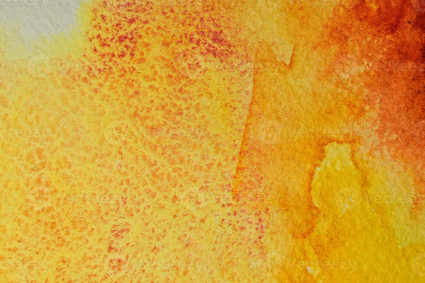 Aquarell, Farbe, Abstraktion. Nahansicht. echte Textur von Aquarellfarbe auf Papier. Spritzer flüssiger Farbe foto