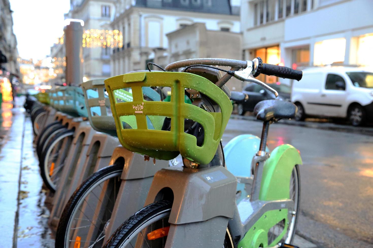 haus in paris auf offener städtischer natur des tages frankreich foto