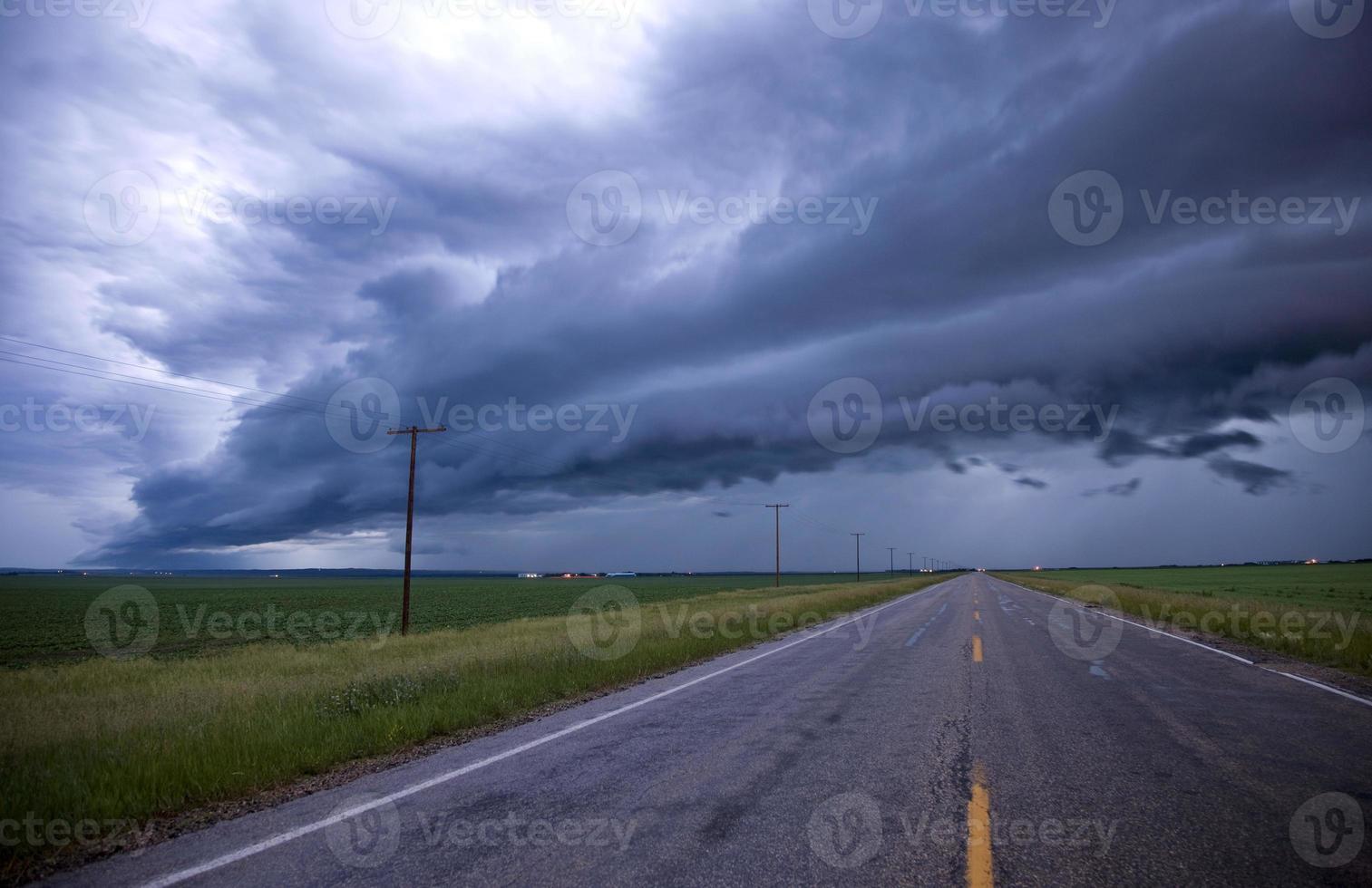 Gewitterwolken Saskatchewan foto