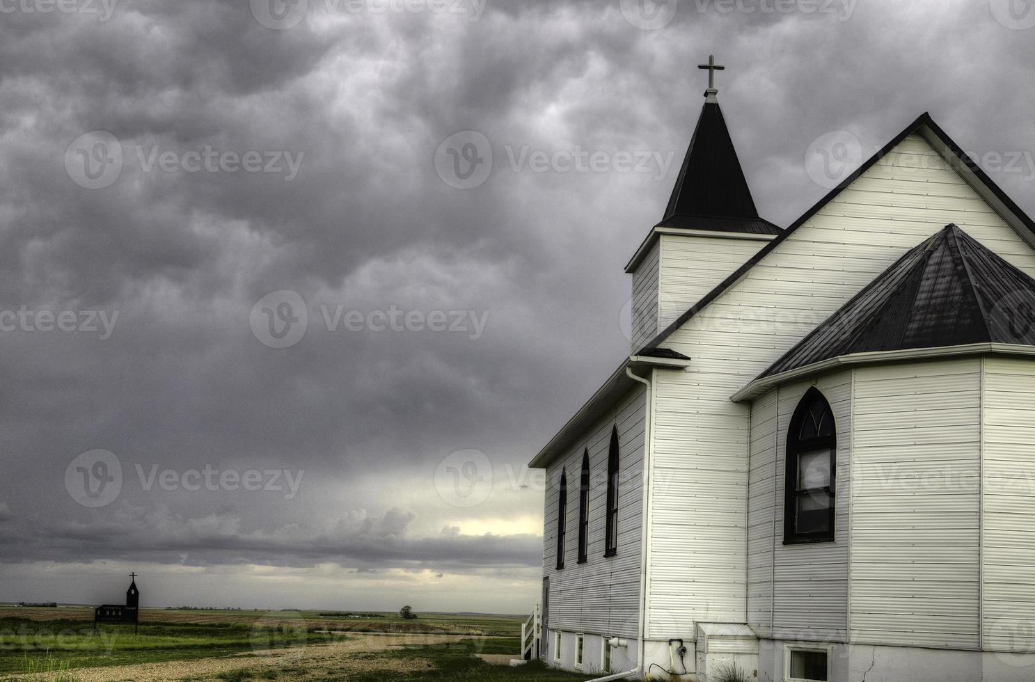 Gewitterwolken Saskatchewan foto