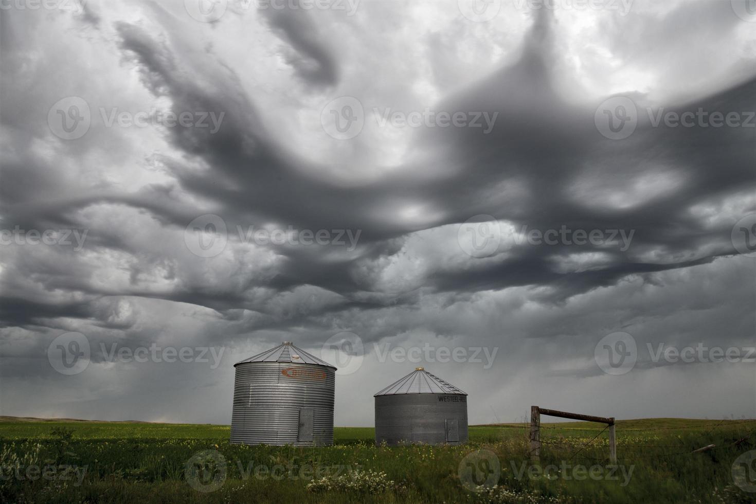 Gewitterwolken Saskatchewan foto