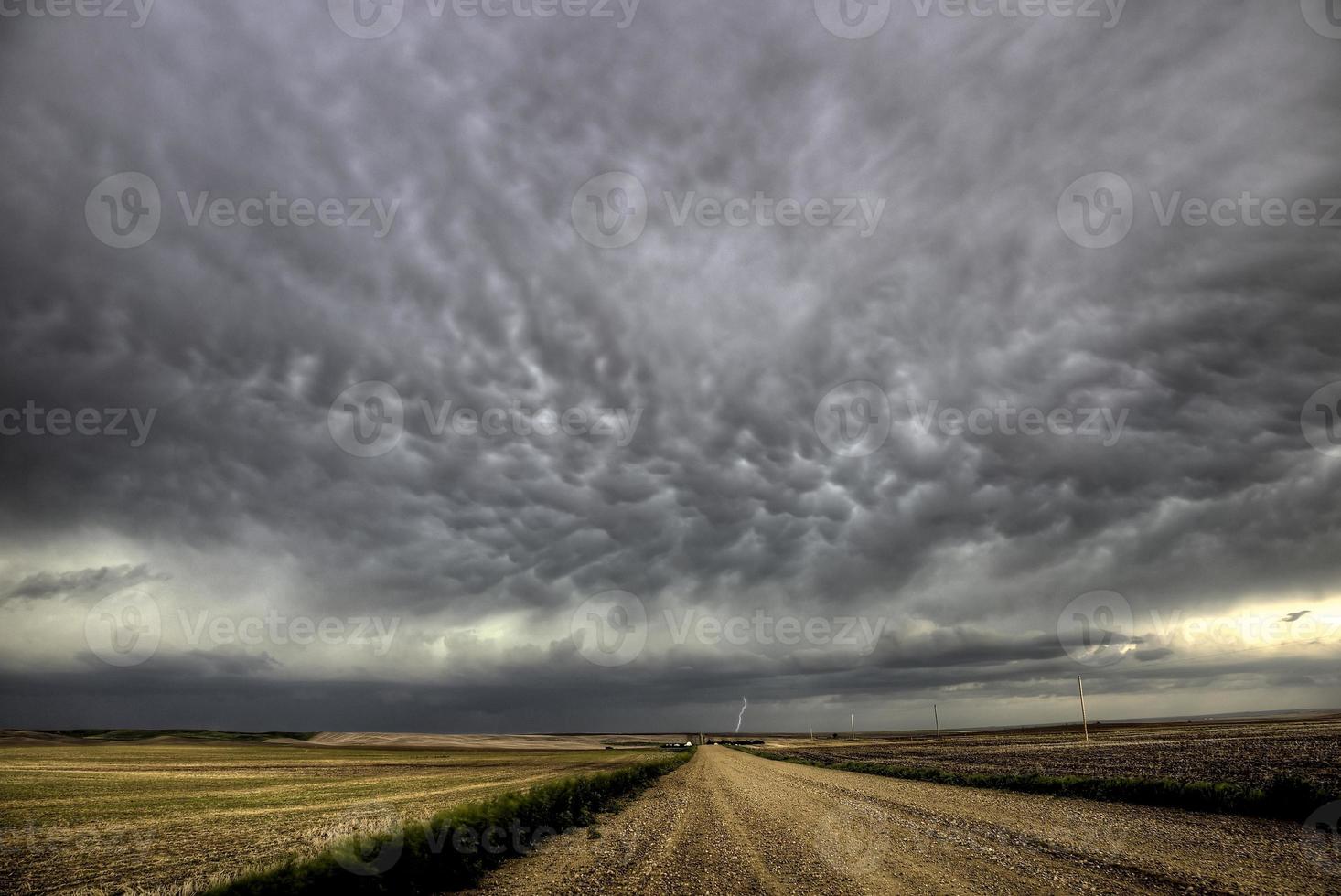 Gewitterwolken Saskatchewan foto