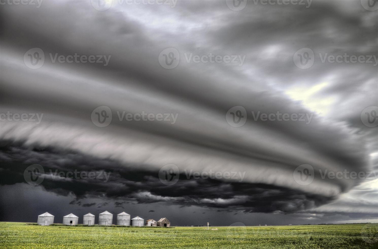 Gewitterwolken Saskatchewan foto