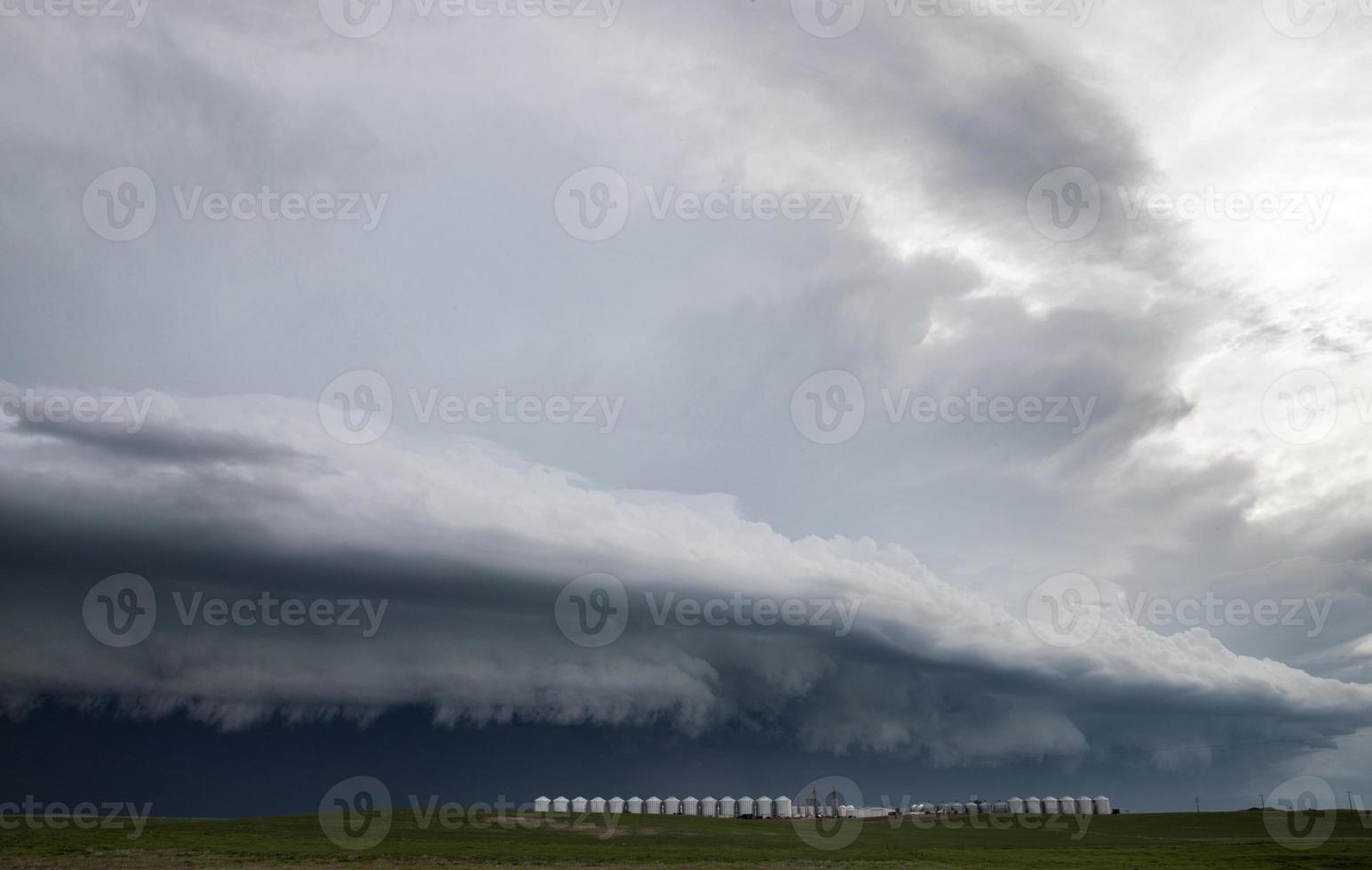 Gewitterwolken Saskatchewan foto