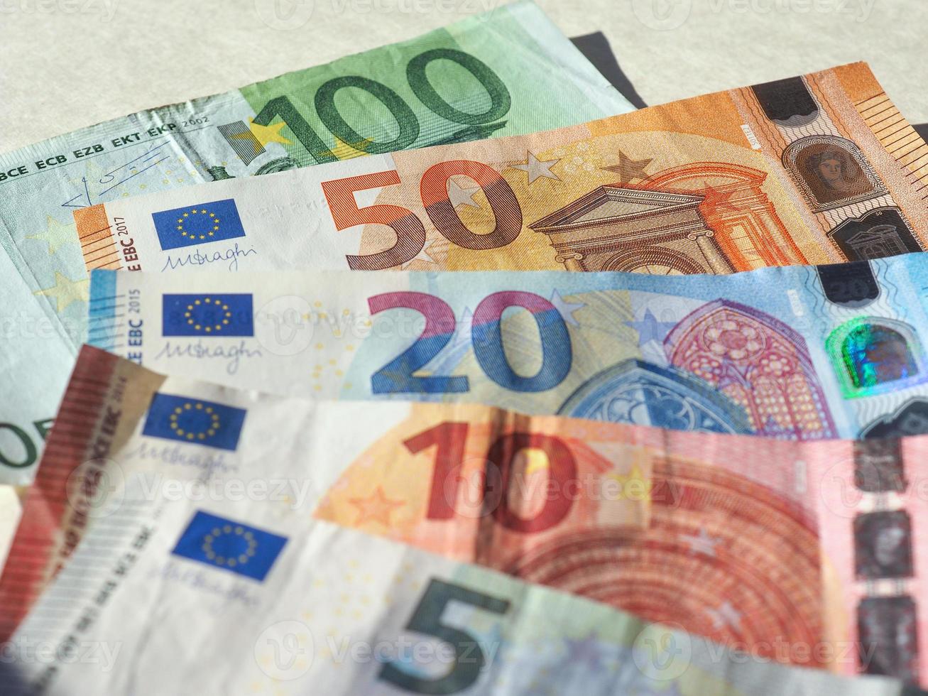 Euro-Banknoten, Europäische Union foto