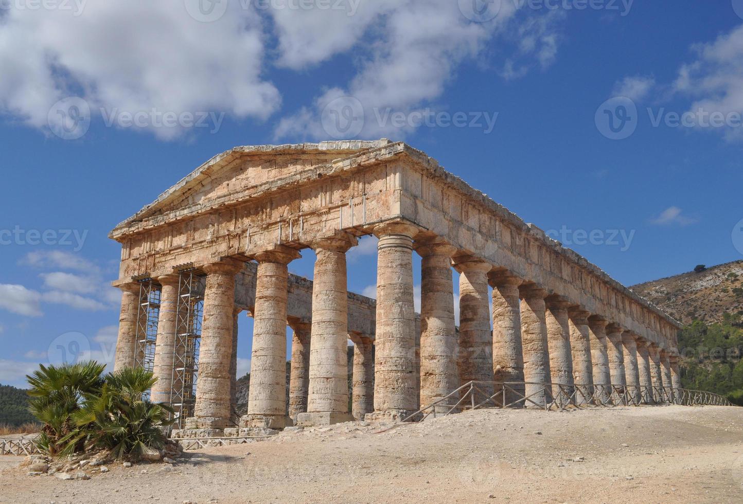 dorischen Tempel in Segesta foto