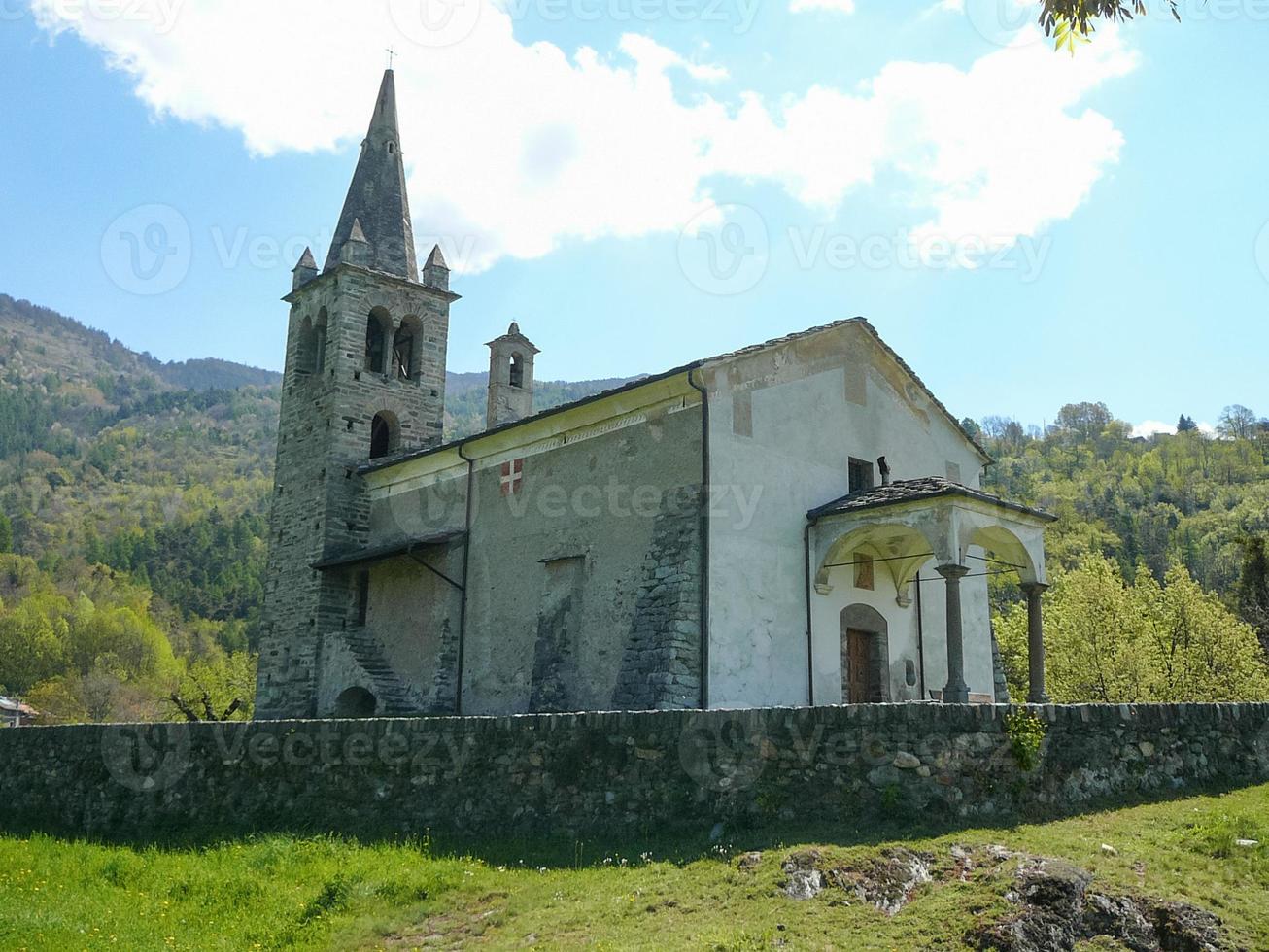 kirche san maurizio di moron in st vincent foto