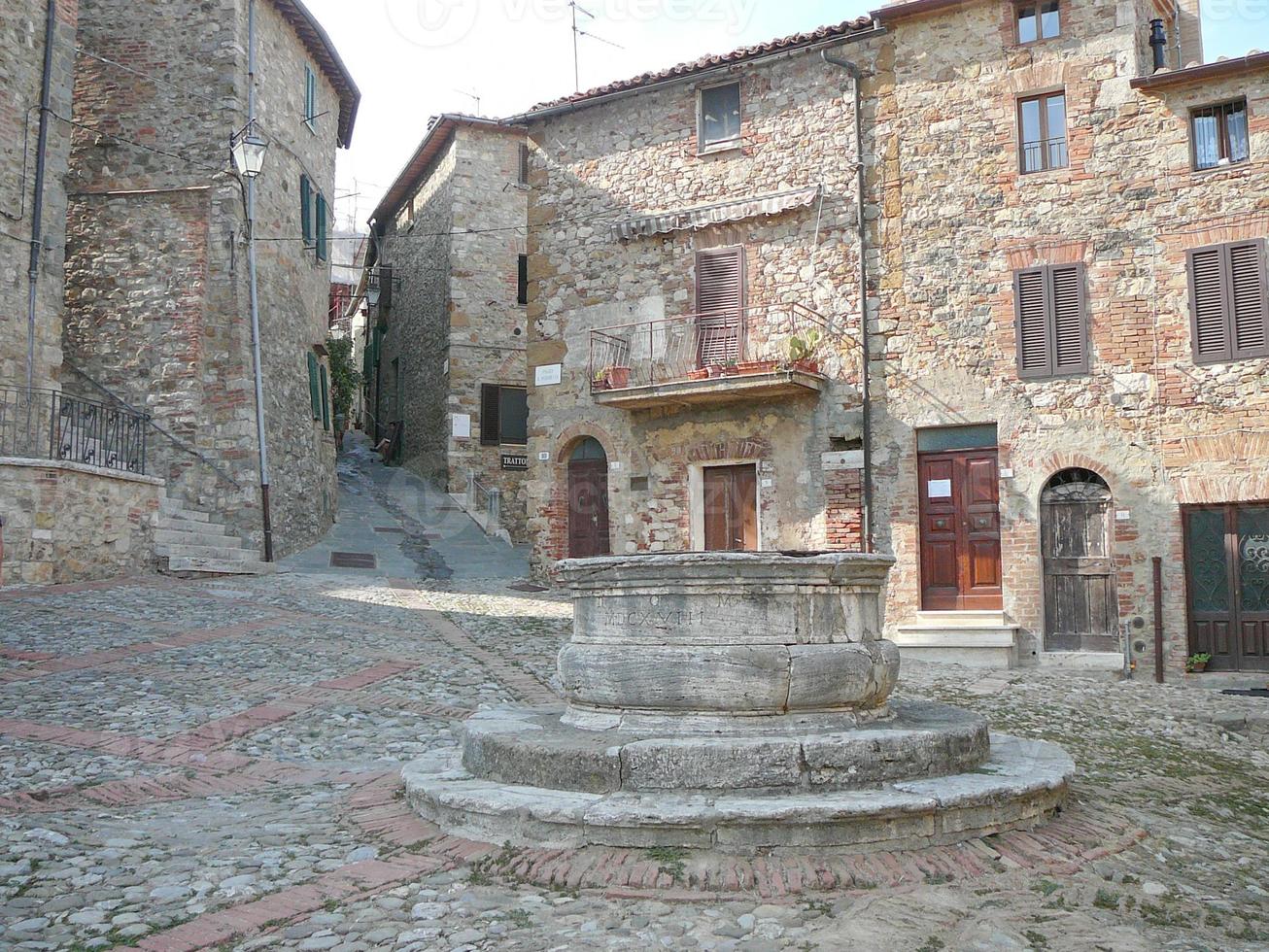 Rocca di Castiglione Orcia, Italien foto