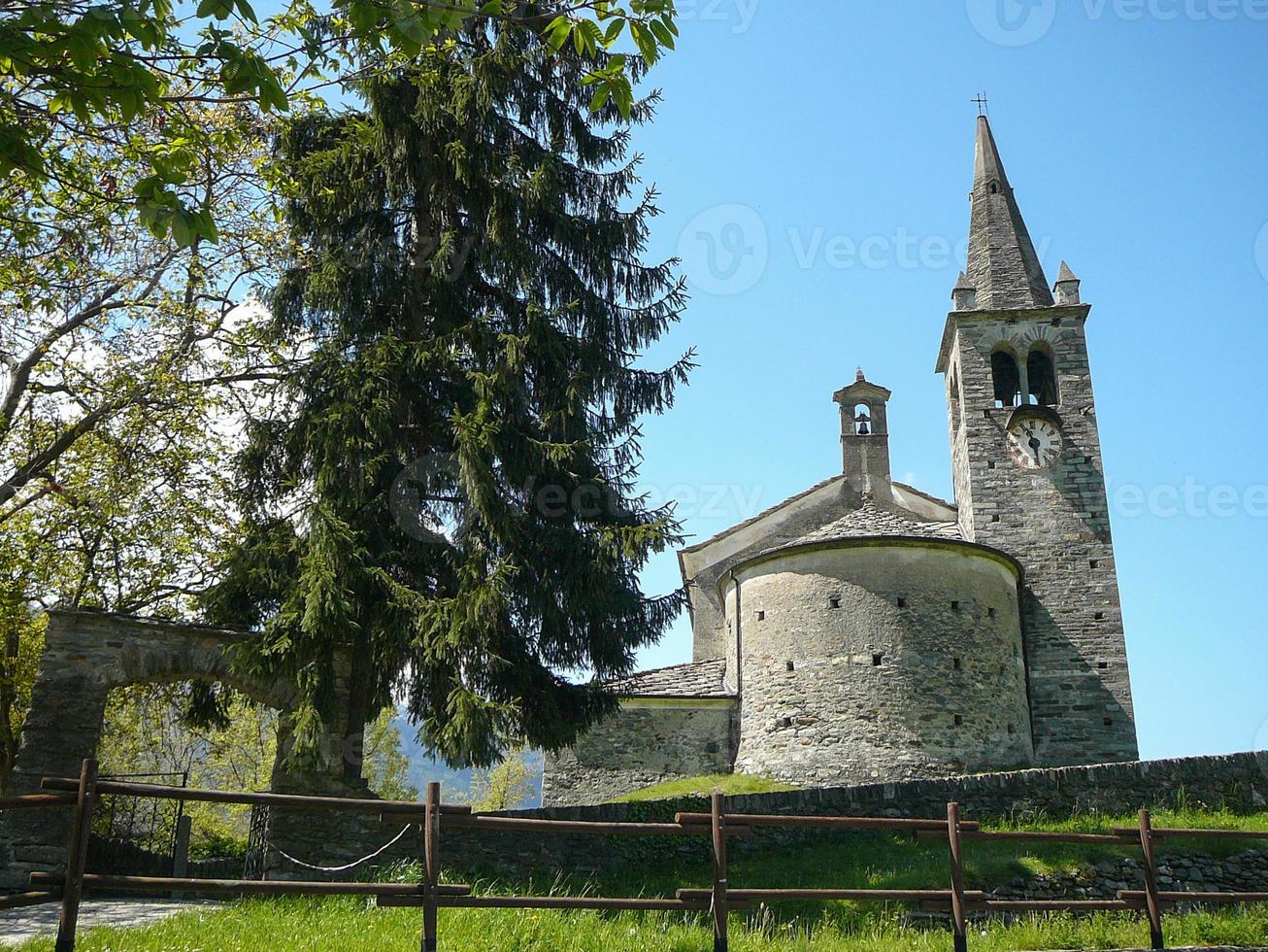 kirche san maurizio di moron in st vincent foto