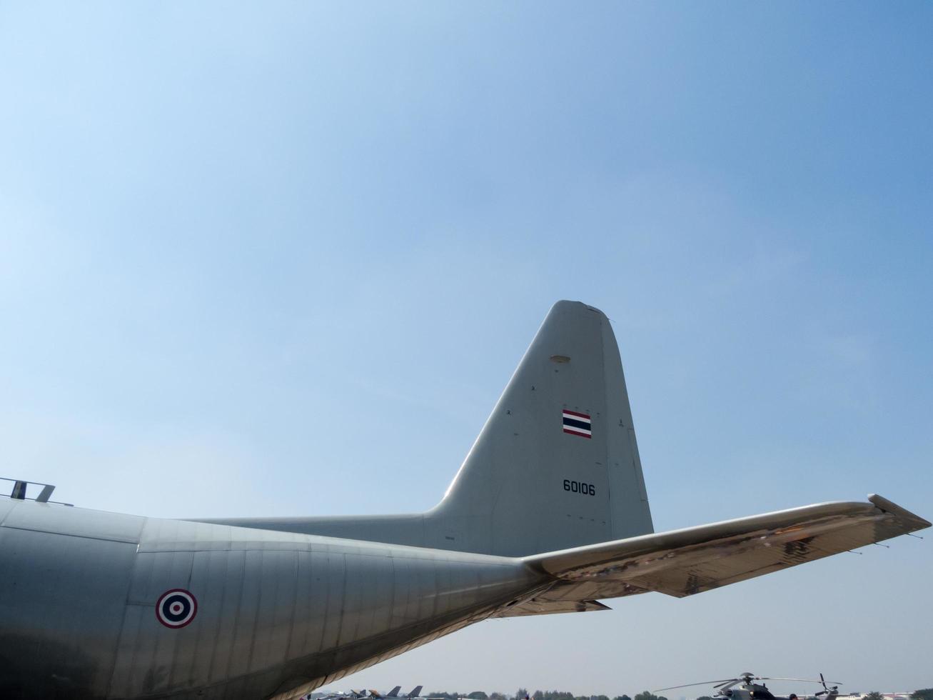 königliche thailändische luftwaffe don muang bangkok thailand12. januar 2019nationaler kindertag die flugzeugshow und flugschau der luftwaffe der königlichen thailändischen luftwaffe. auf bangkok thailand12 januar 2019. foto