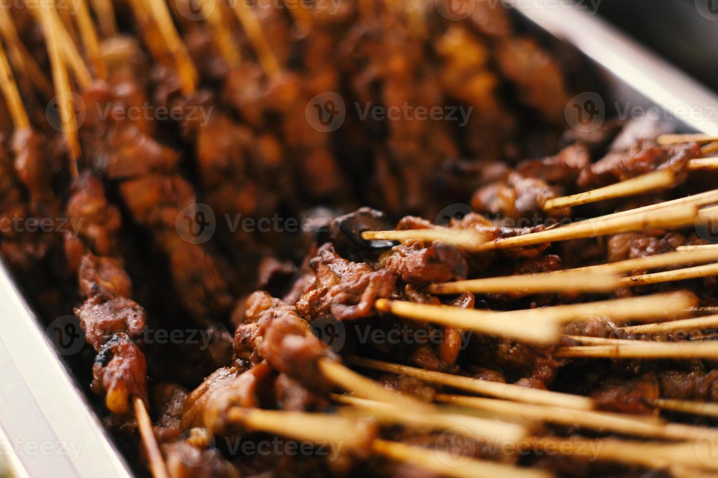 leckeres Saté-Huhn foto