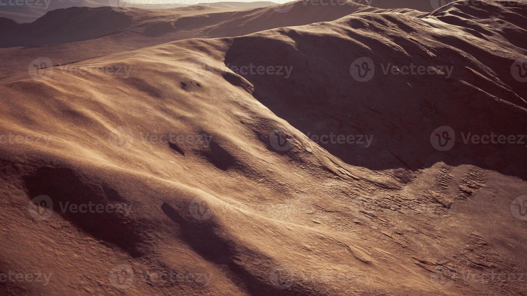 Antenne der roten Sanddünen in der Namib-Wüste foto