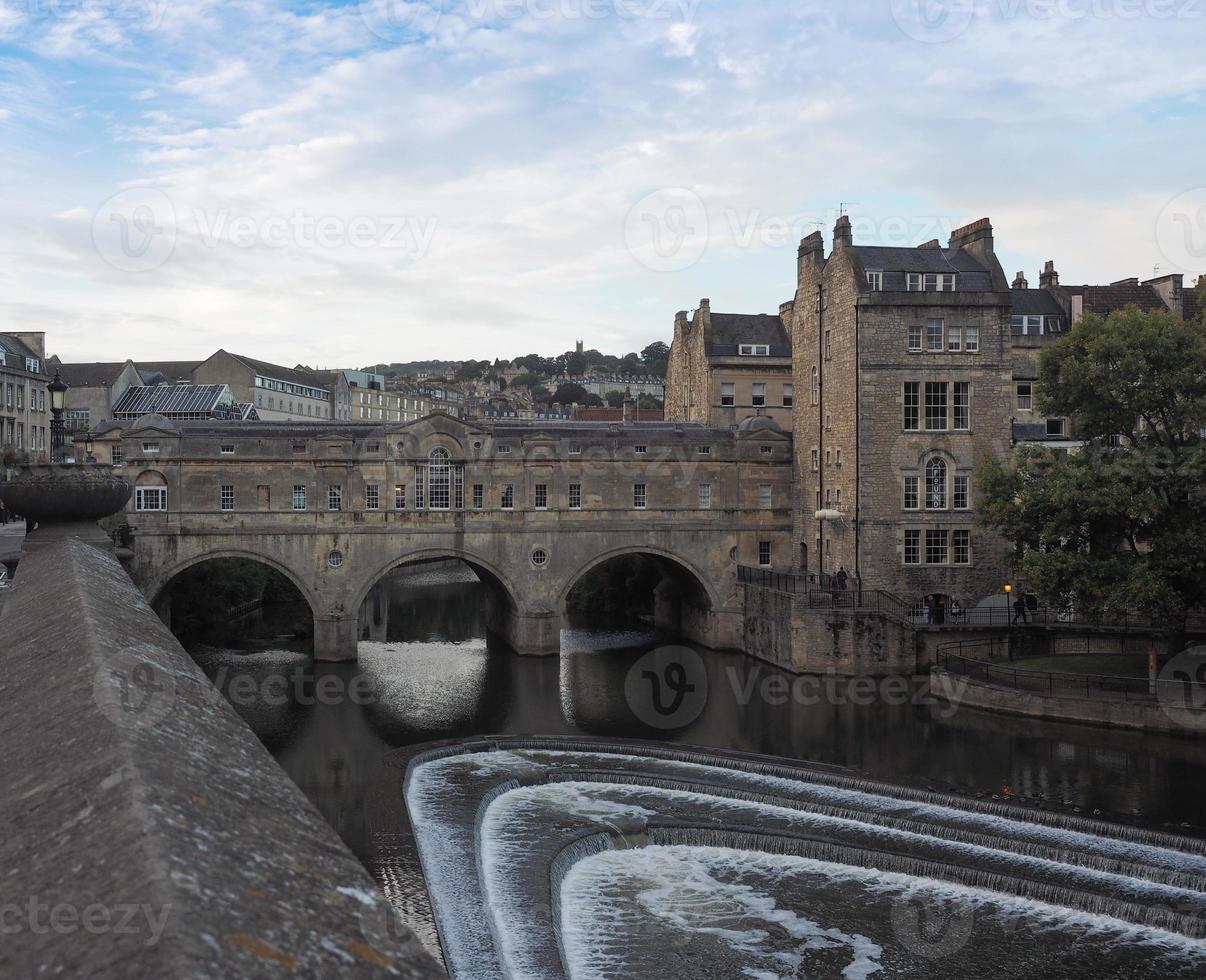 Pulteney-Brücke im Bad foto