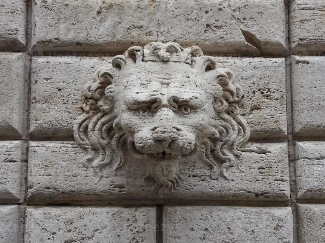 Blick auf die Stadt Montepulciano foto