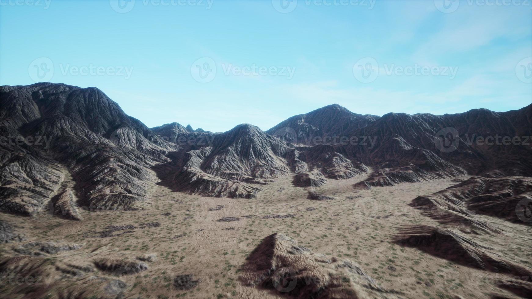 Berglandschaft in großer Höhe foto