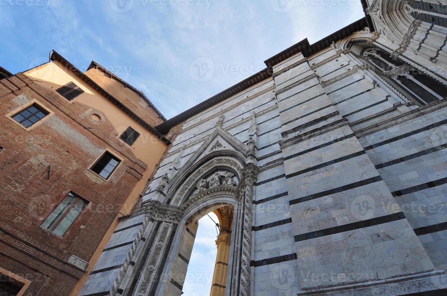 Domkirche in Siena foto