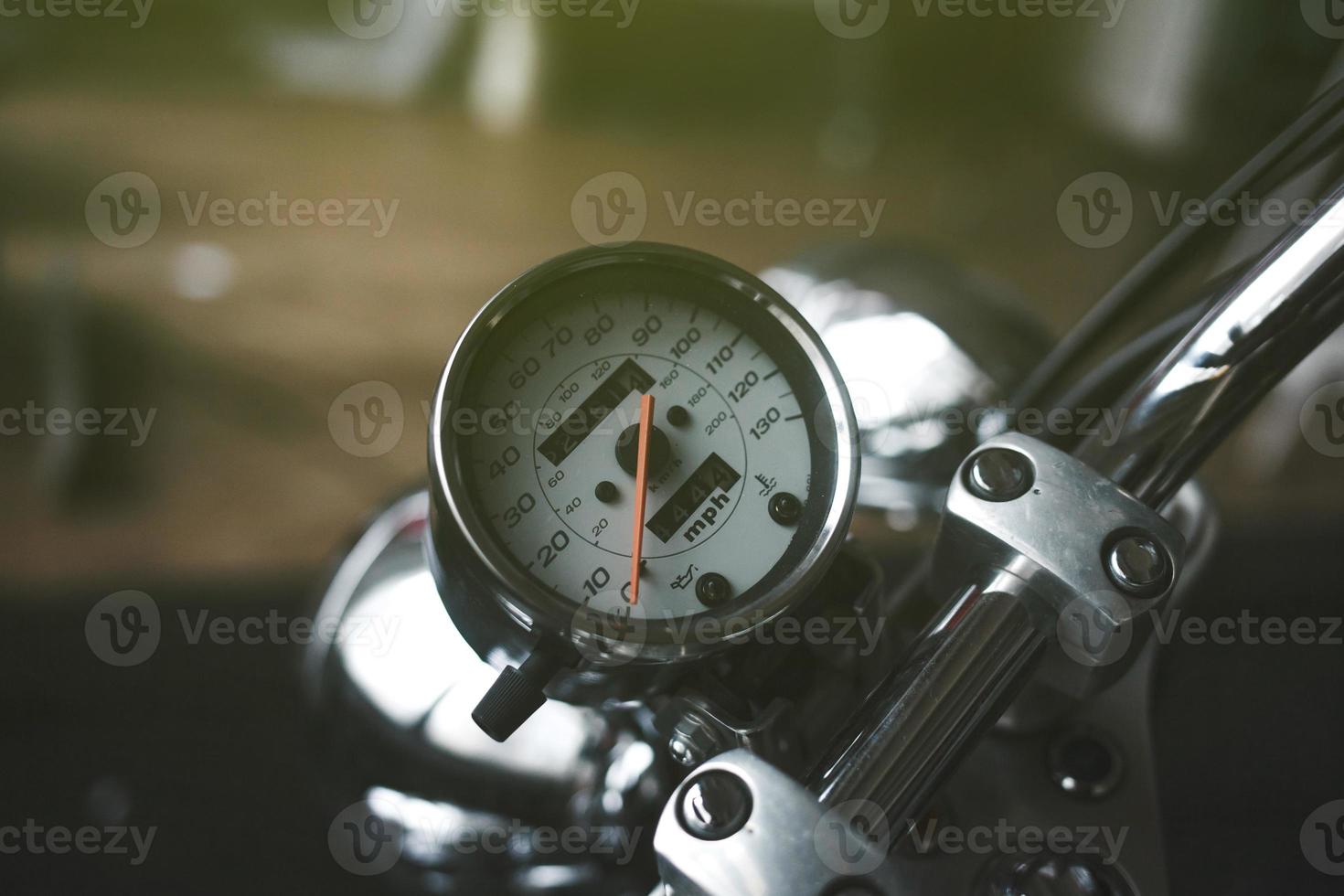 Vintage Motorrad Detail foto