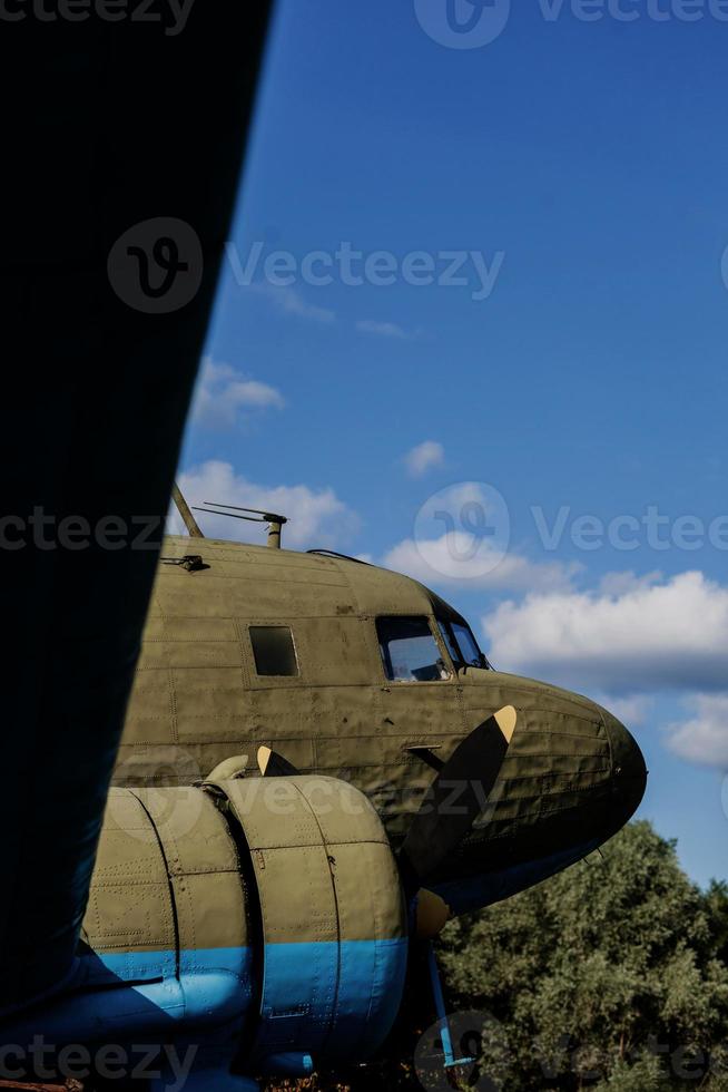 Vintage Militärflugzeuge foto