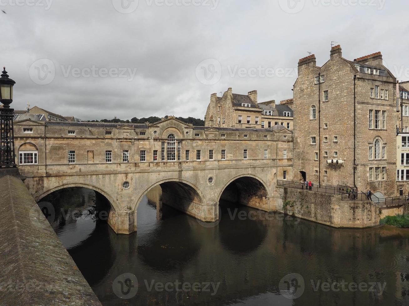 Pulteney-Brücke im Bad foto