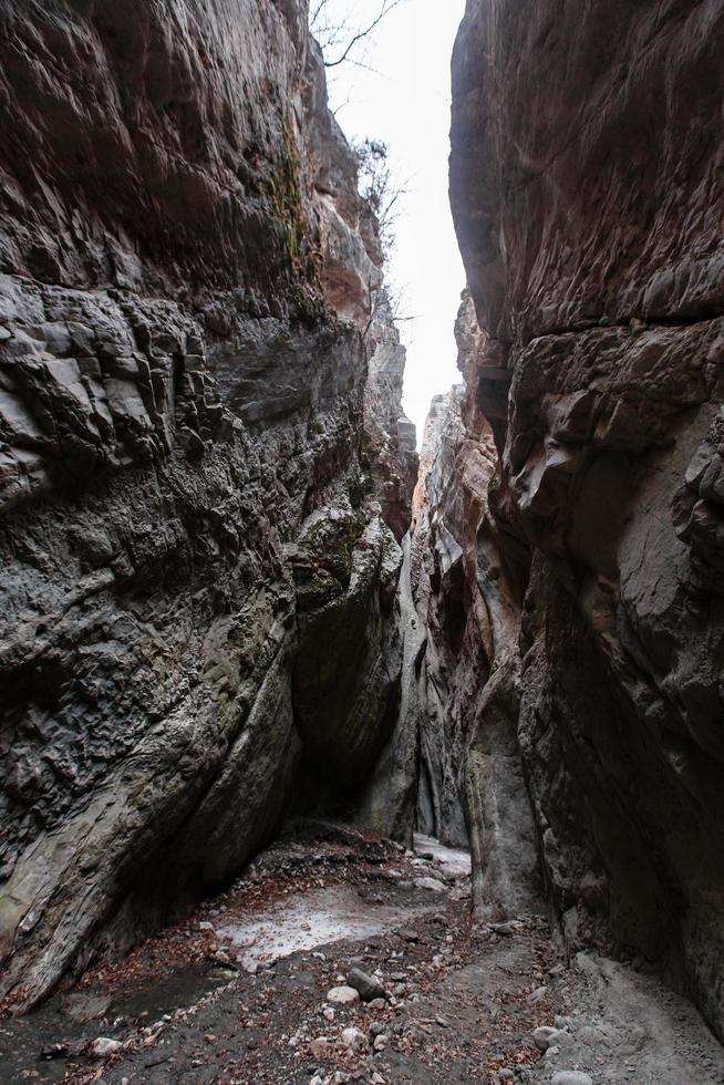 Garabagh-Schlucht. Naturattraktionen in Dagestan. Russland foto