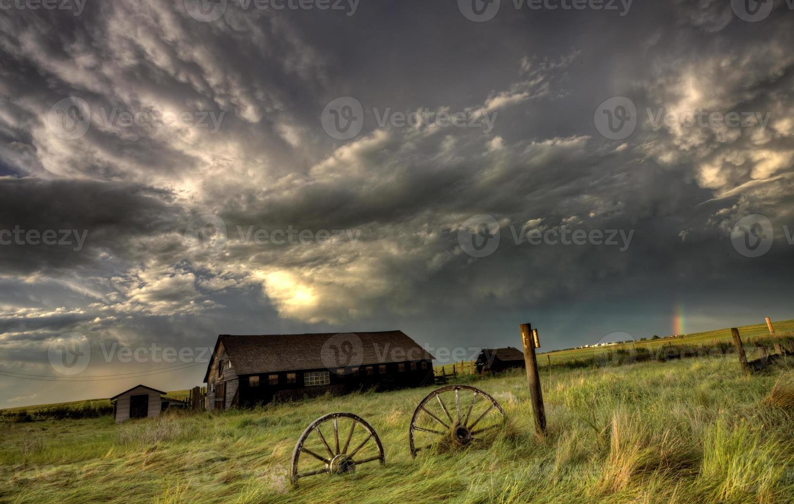 Gewitterwolken Saskatchewan foto