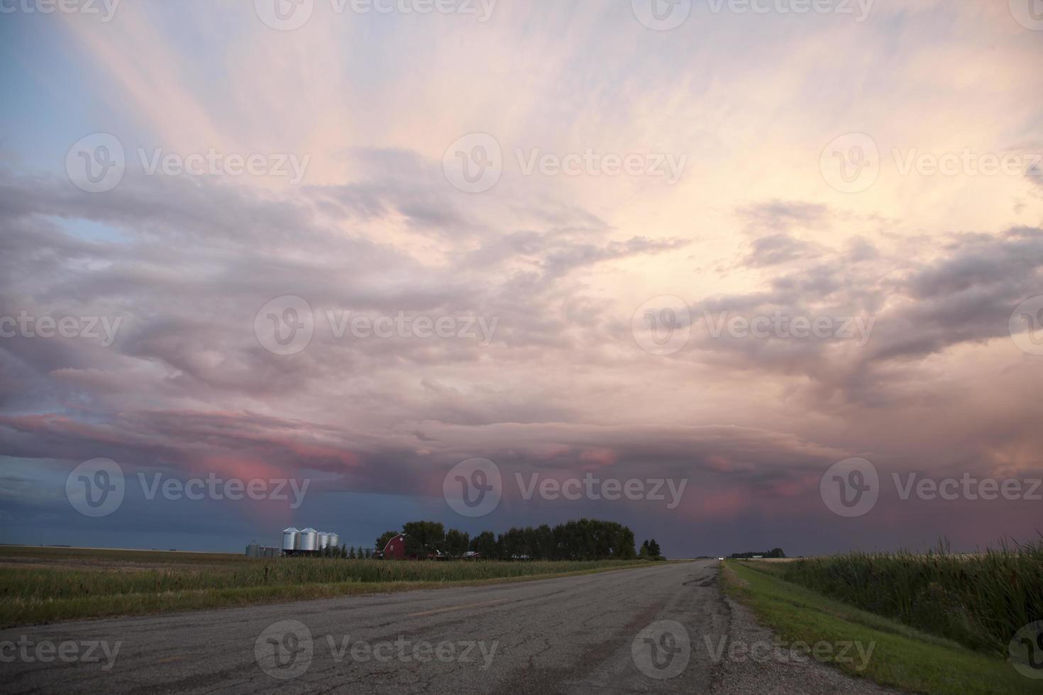 Gewitterwolken Saskatchewan foto