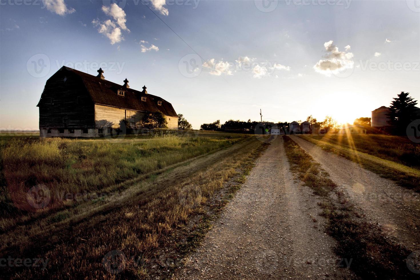 Prärie-Szene Saskatchewan foto